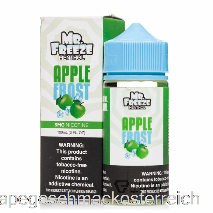 Apple Frost - Mr Freeze - 100 Ml 0 Mg Vape-Geschmack